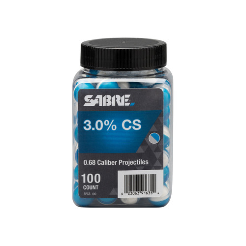 0.68 Cal CS Defense Rounds – 300 FPS Impact | 100 Count