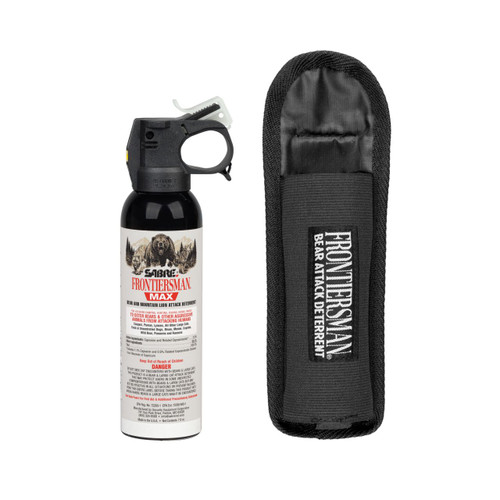 7.9 oz. Bear Spray & Mountain Lion Spray with Belt Holster