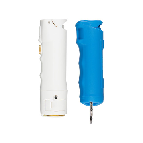 Back To College 2-In-1 Pepper Spray with Personal Alarm Includes Practice Spray