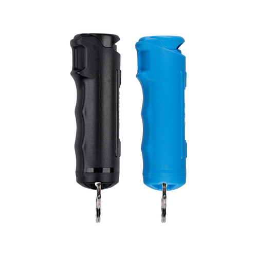 Back to Campus Pepper Gel with Fast Flip Top Safety & Snap-Clip Keychain, Includes Practice Spray