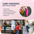 Pepper Spray with Quick Release Keychain, Supports the NBCF, 2-Pack
