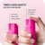 Pepper Spray with Quick Release Keychain, Supports the NBCF, 2-Pack