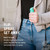 woman holding mint green pepper gel canister to show how to slide thumb under the flip top