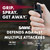 Defense Spray with Quick Release Keychain
