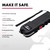 3-in-1 Stun Gun with Flashlight & Anti-Grab Bar Technology