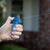 Practice spray in hand