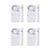 Wireless Home Security Door or Window Alarm, 4-Pack