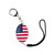 SABRE Personal Alarm with Snap Clip Key Ring, Patriotic Design
