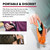 Mighty Discreet Pepper Spray with Swift Clip and Snap-Clip Keychain
