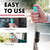 Mighty Discreet Pepper Spray with Swift Clip and Snap-Clip Keychain