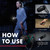 2-in-1 Stun Gun with 200-Lumen LED Flashlight