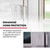 Elite Door Alarm with Exit/Entry Delay Mode, Home Mode, & Keypad