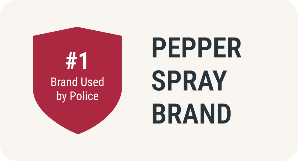 SABRE is the #1 pepper spray brand trusted by police