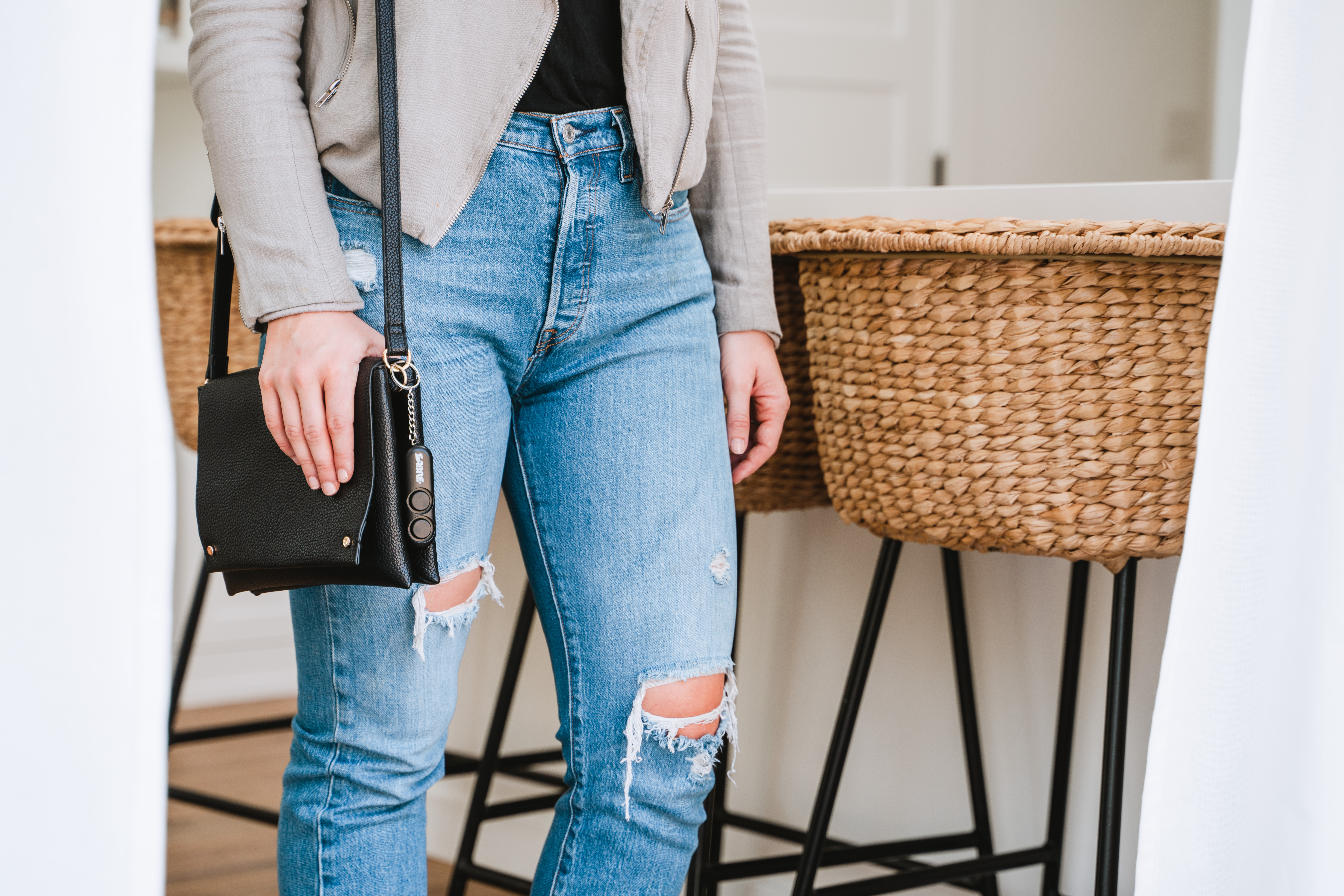 Personal Alarm on purse
