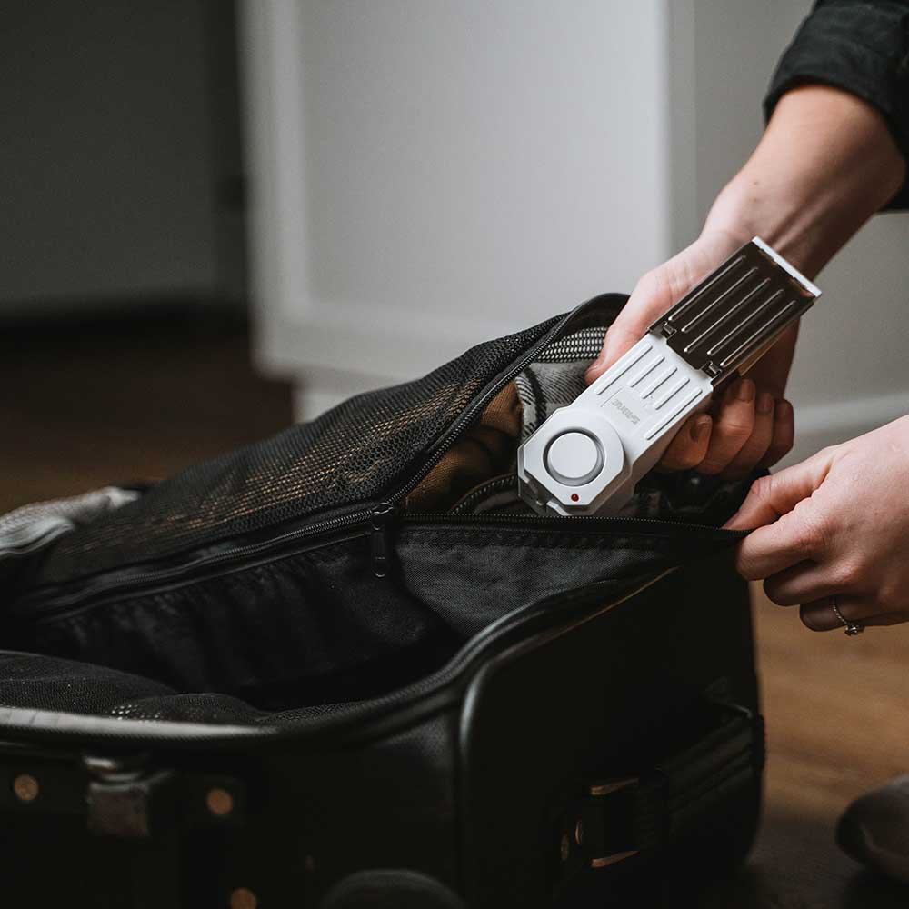 travel door alarm