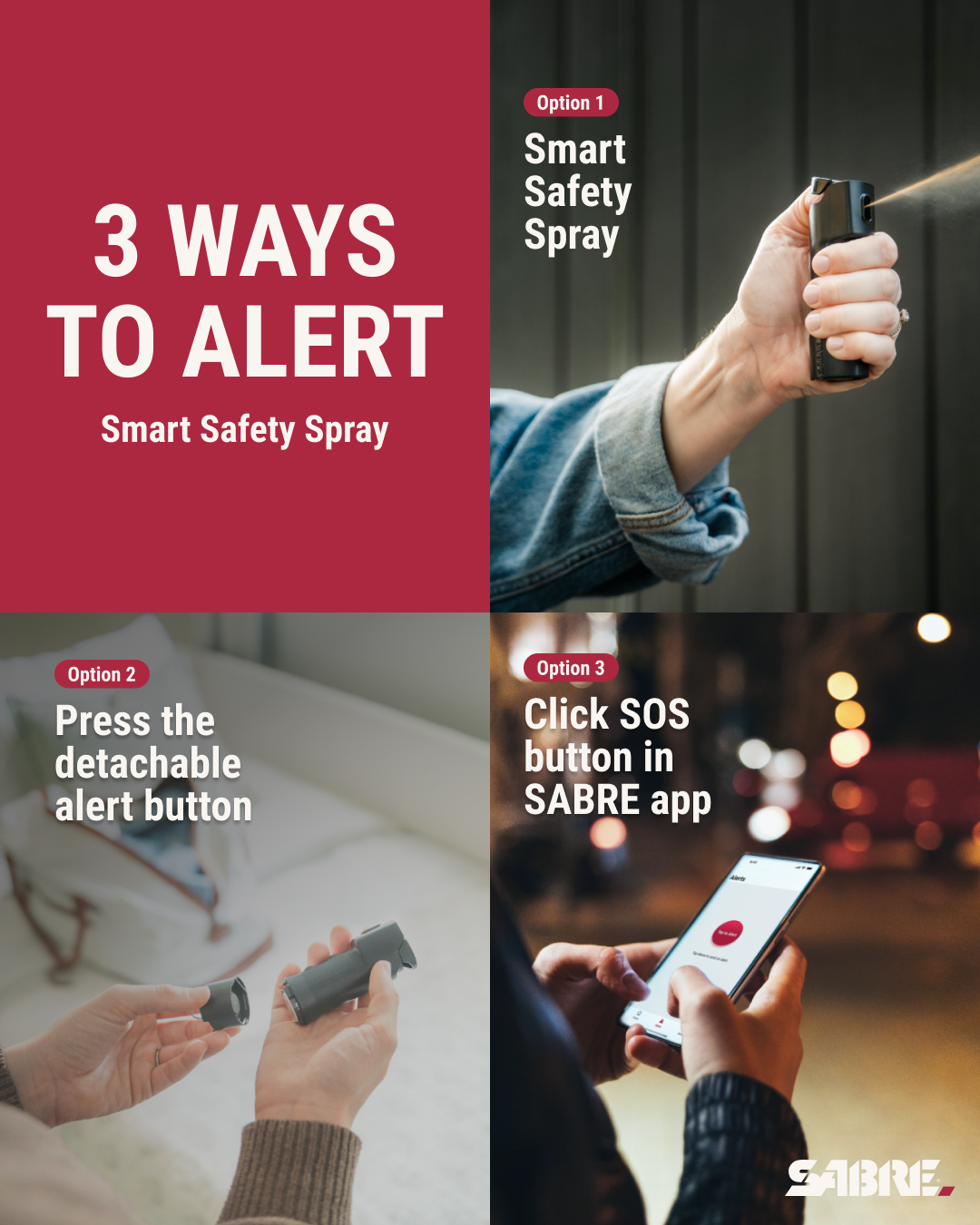 SABRE smart 3 ways to alert