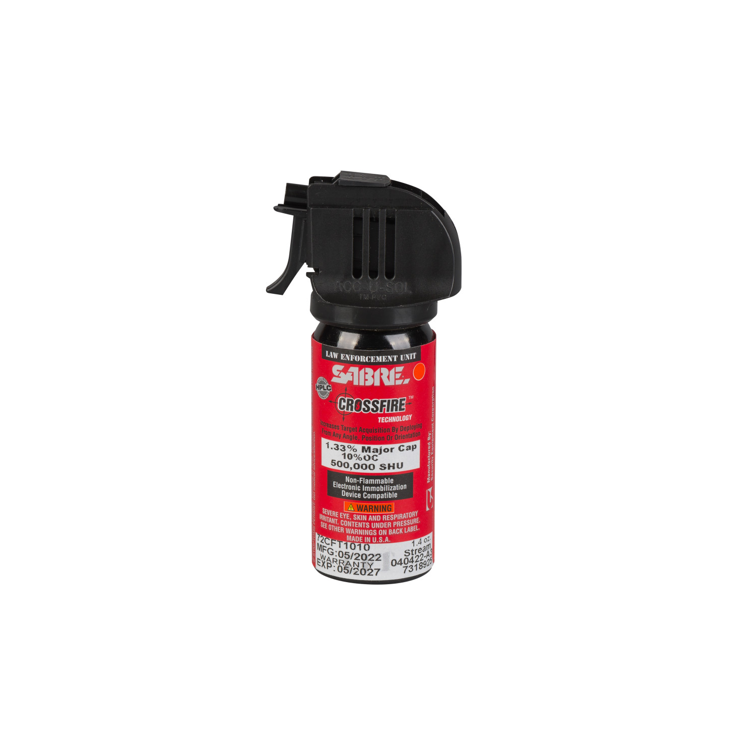 Spray de défense puissant 2 en 1 le Sabre Red MK3 Crossfire - Contenance 44  ml