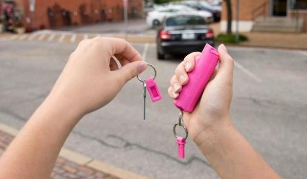 SABRE Pepper Spray with Quick Release Key Ring - 0.54oz