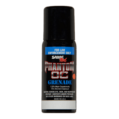 SABRE Red Phantom Aerosol Grenade – 1.33% MC, 1.6 oz MK-3