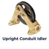 Upright Conduit Idler - 4" Sheave