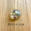 Classic wheel nut in high-polish bronze, with throwback Edson logo. For 3/4" tapered shafts with 5/8-11 thread pitch