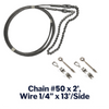 Chain & Wire Kit - 2B2D13 (77202)