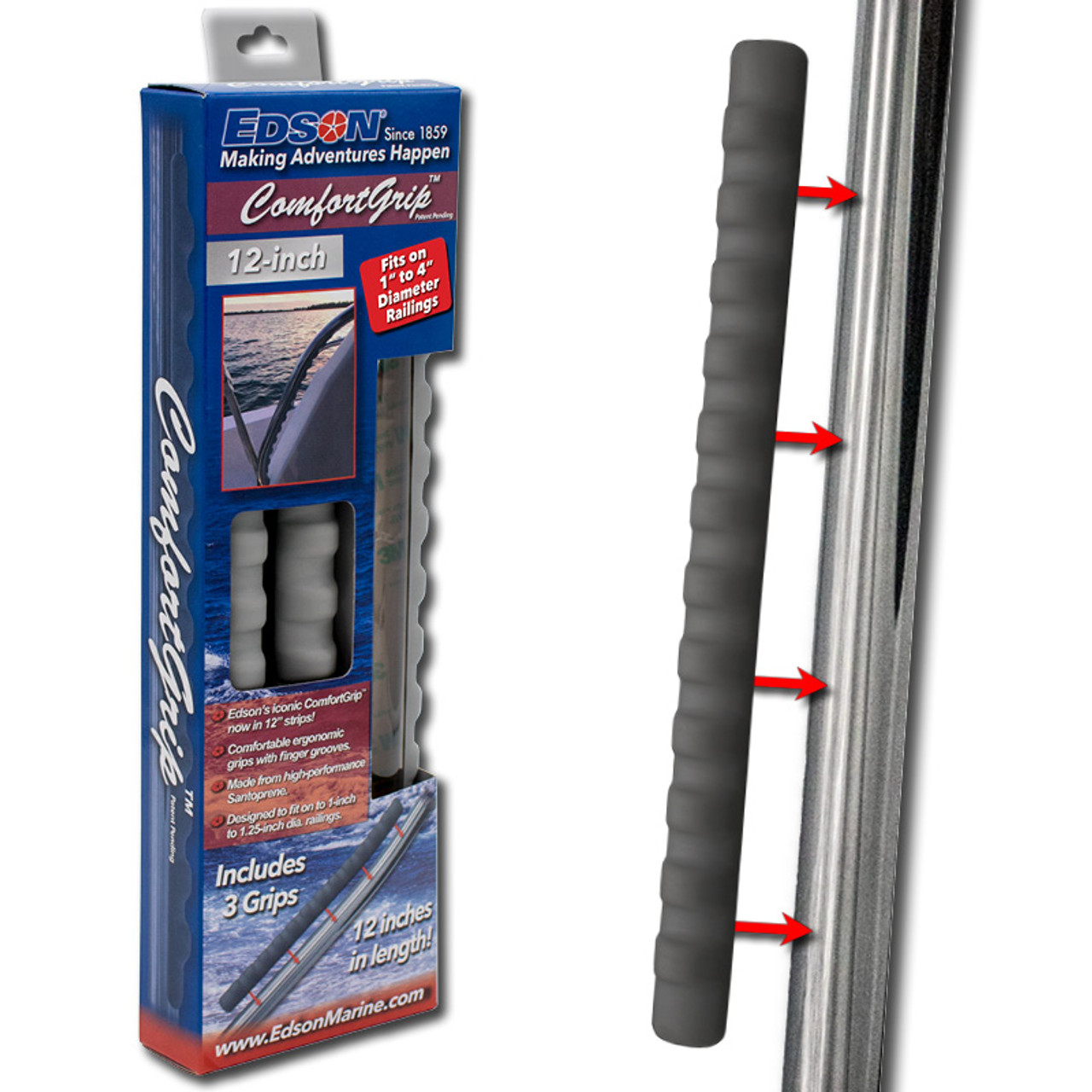 (97002) ComfortGrip 12-inch Strips