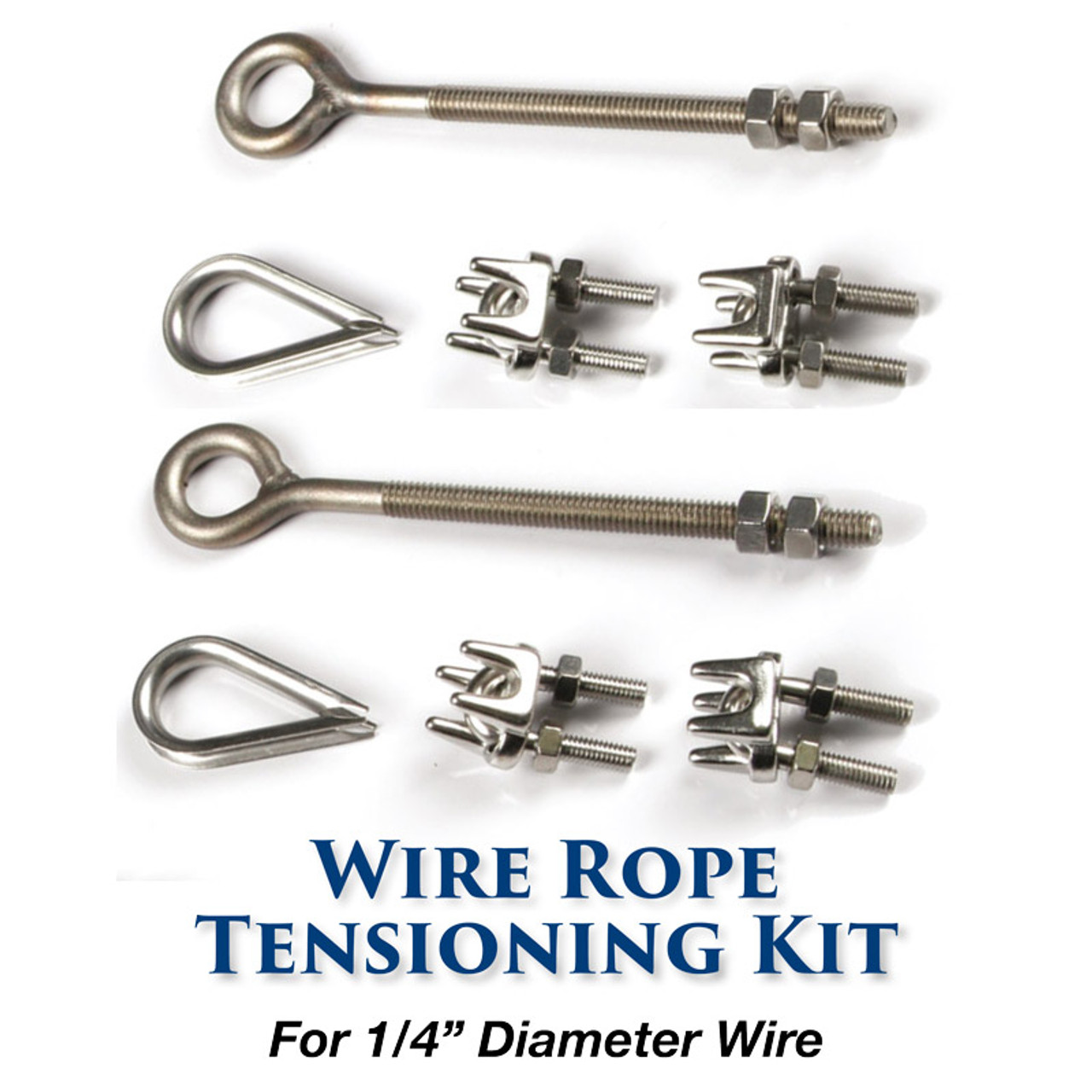 1/4-inch Wire Rope Tensioning Kit - 250