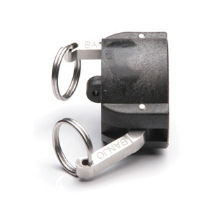 Quick Clamp Cap - 1.5" Female QC - Polypropylene (155QC-150NY) Quick Clamp Cap - 1.5" Female QC - Polypropylene (155QC-150NY)
