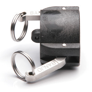 Quick Clamp Cap - 2" Female QC - Polypropylene (155QC-200NY) Quick Clamp Cap - 2" Female QC - Polypropylene (155QC-200NY)