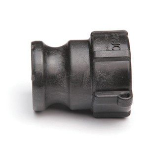 Quick Clamp Adapter - 1.5" Male QC x 1.5" Female NPT - Polypropylene (158MF-150NY) Quick Clamp Adapter - 1.5" Male QC x 1.5" Female NPT - Polypropylene (158MF-150NY)
