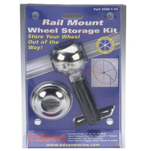 Wheel Storage Rail Mount Kit – Straight Hub with Quick Release Nut