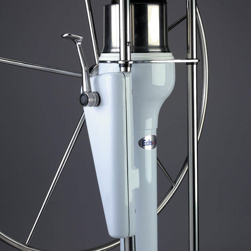 Single Lever Engine Control for Edson Pedestal #336 with 58" Angled Guard Single Lever Engine Control for Edson Pedestal #336 with 58" Angled Guard