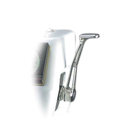 Single Lever Engine Control Handle, with Faceplate & Morse SL3 Mechanism Single Lever Engine Control Handle, with Faceplate & Morse SL3 Mechanism