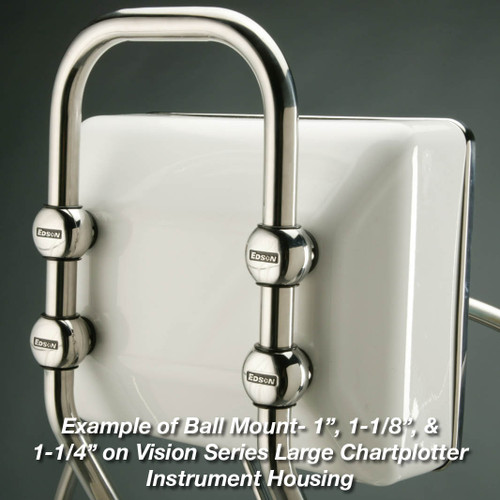 Stainless Ball Mount - 1in, 1-1/8in & 1-1/4in Railing Stainless Ball Mount - 1in, 1-1/8in & 1-1/4in Railing