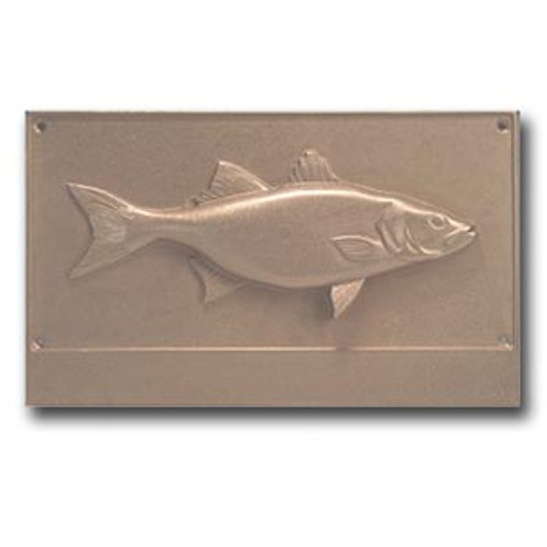 Striped Bass - Bronze Housemarker