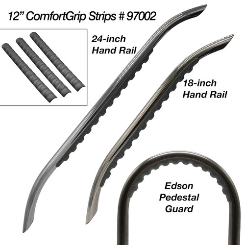 12-inch Gray ComfortGrip Strips, 3-pack (97002) 12-inch Gray ComfortGrip Strips, 3-pack (97002)
