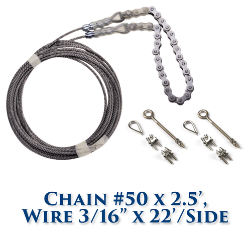 Chain & Wire Kit - 2S25B22 (77122)