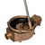 Bronze Manual Side Inlet Lever Action Pump (2" Intake/Discharge) (117BR-200)