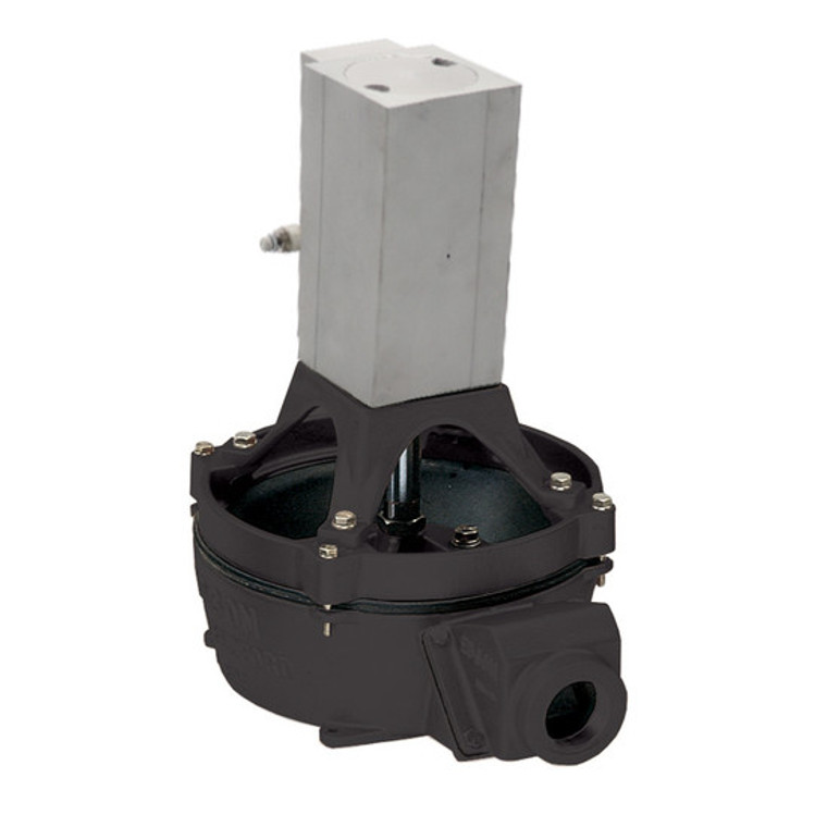 120 Air Powered Diaphragm Pump Base Mount - Aluminum (120ACA-200)