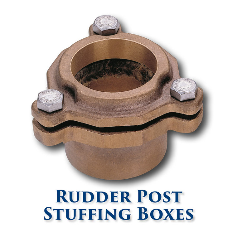 Bronze Rudder Post Stuffing Box - 1" ID
