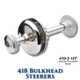 418 Bulkhead Steerer - 10 Tooth Sprocket - Tapered Shaft (Less Brake)