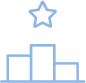 an icon of a leaderboard