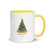Ducking Around the Christmas Tree Mug with Color Inside