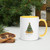 Ducking Around the Christmas Tree Mug with Color Inside
