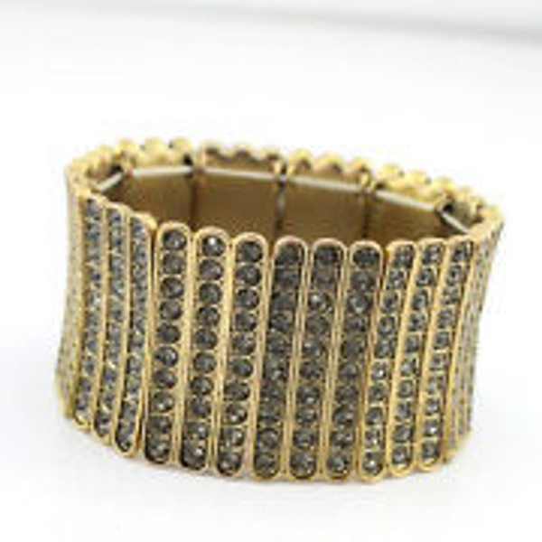 Golden Crystal Bracelet