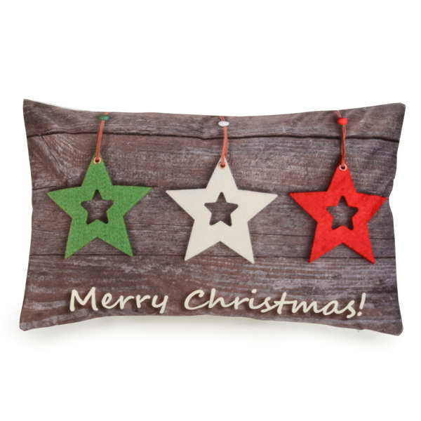 MERRY CHRISTMAS CUSHION SHIPS FREE FROM BURLINGTON