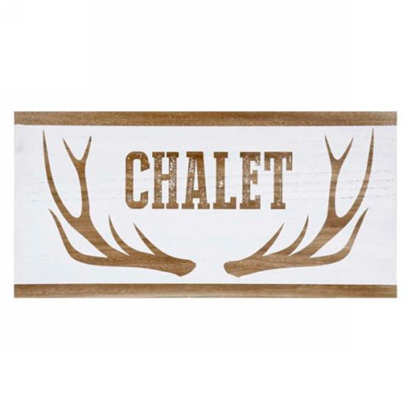 Chalet Wall Plaque