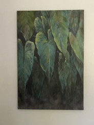 Large Tropical Foliage Plant Wall Art Canada