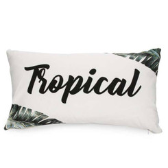 Tropical Cushion Throw Pillow Cover 19 x 12 inches 